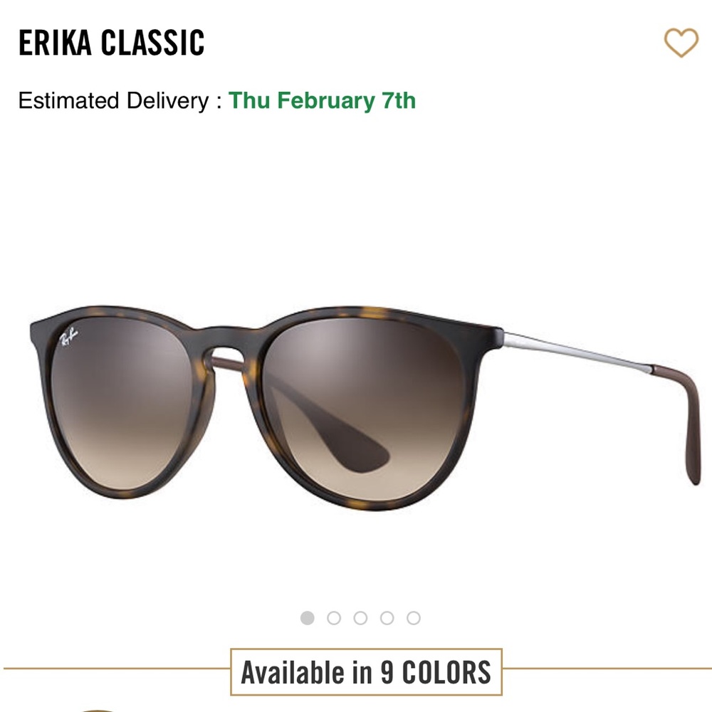 COPY - Erica classic ray ban sunglasses